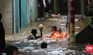 Banjir di Permukiman Kebon Pala Jakarta, Sempat Setinggi 2 Meter