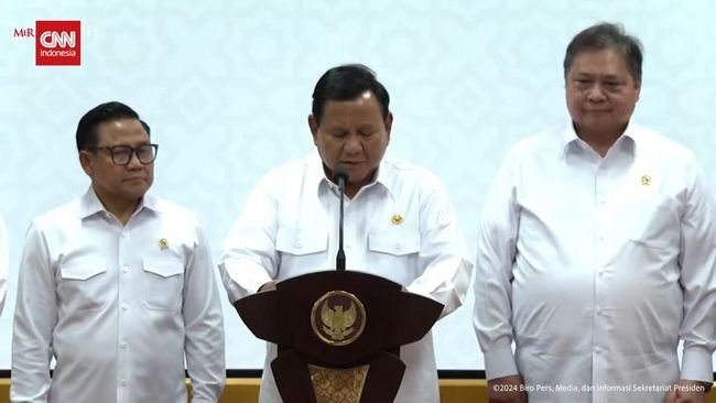 Prabowo Umumkan Anggaran Makanan Bergizi Gratis Rp10 Ribu