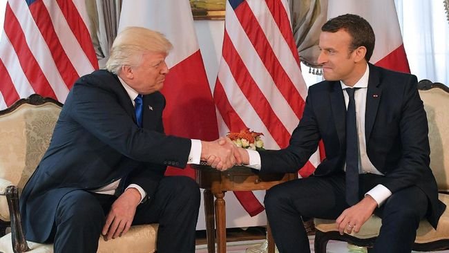 Trump, Macron, Zelensky Bertemu di Paris, Bahas Apa?