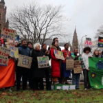 Aktivis Demo di ICJ, Tuntut Perangi Perubahan Iklim