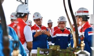 Wamen ESDM Pantau Satgas Nataru Pertamina di Medan, Jamin Pasokan Aman