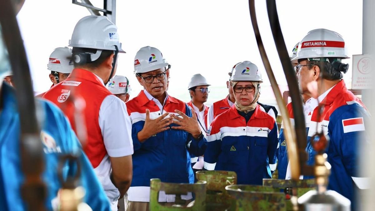 Wamen ESDM Pantau Satgas Nataru Pertamina di Medan, Jamin Pasokan Aman