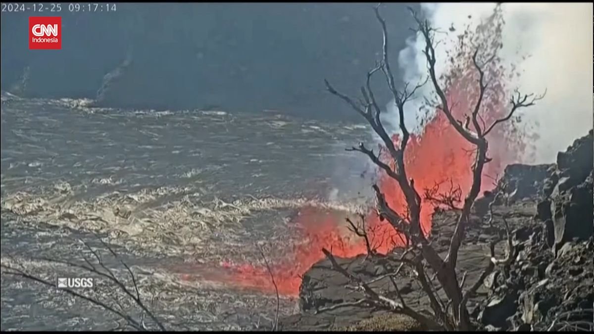 Lava Gunung Kilauea Terus Mengalir, Status Siaga Ditetapkan