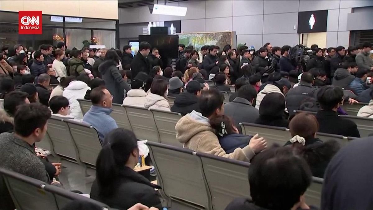 Suasana Duka di Ruang Tunggu Bandara Muan Korsel