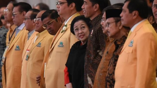 Megawati Cuma Utus Kader Hadiri HUT Golkar: Nanti Dipikir Mau Gabung