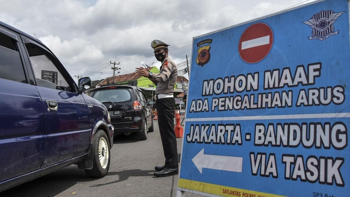 Garut Arah Bandung Padat, One Way Diberlakukan