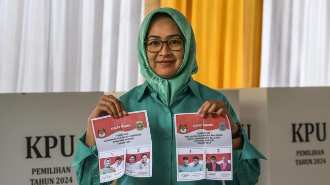 Kalah di Pilgub Banten, Airin-Ade Hanya Menang di Tangsel dan Cilegon