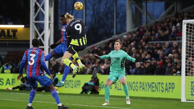 Crystal Palace vs Man City Imbang 1-1