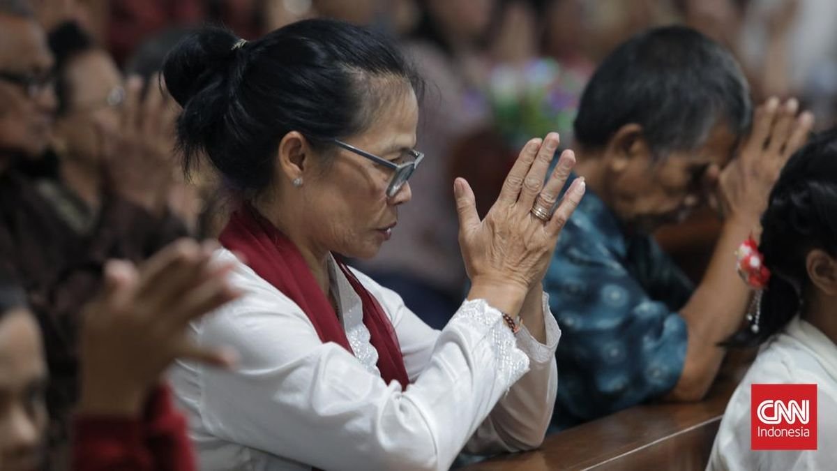 Damai Misa Natal di Gereja Kampung Sawah