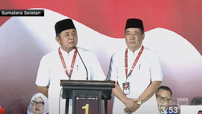 Herman Deru Raih Suara Terbanyak