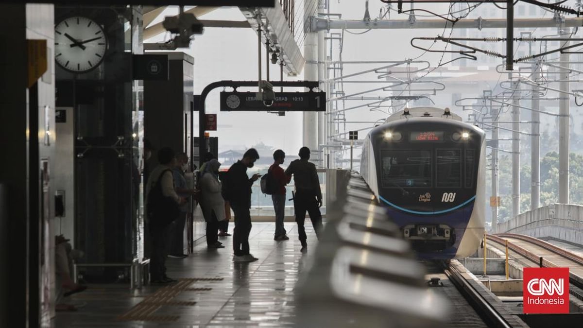 Tarif MRT, LRT hingga Transjakarta Hanya Rp1 Saat Tahun Baru