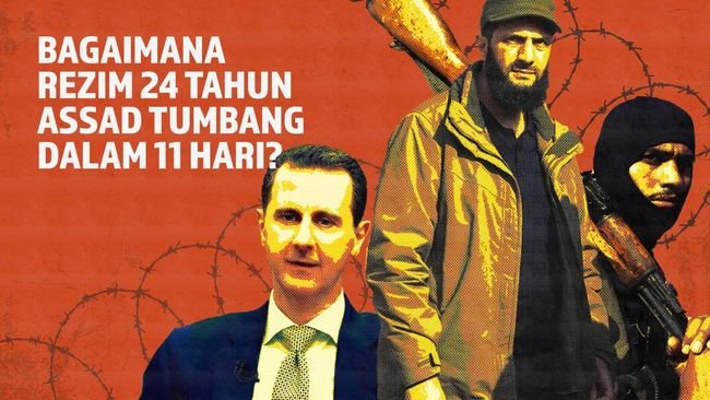 Bagaimana Rezim 24 Tahun Assad Tumbang dalam 11 Hari?