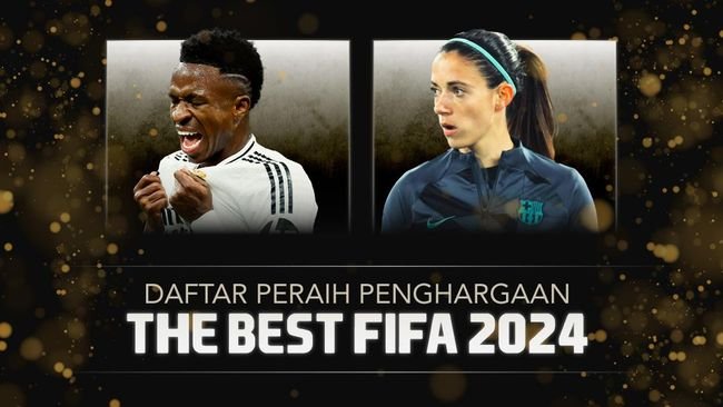 Daftar Peraih Penghargaan The Best FIFA 2024