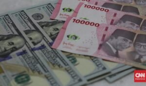 Rupiah Tersenyum Tipis Rp16.190 per Dolar AS Sore Ini