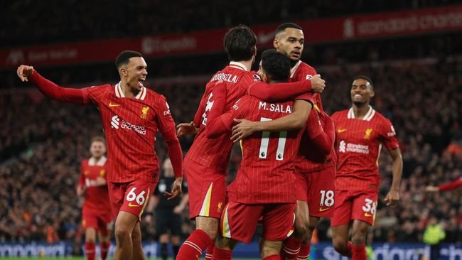 Menang, Liverpool Unggul 11 Poin atas Man City