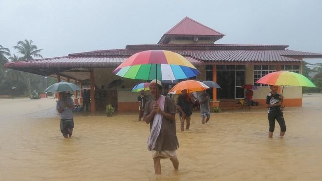 80 Ribu Warga Dievakuasi Imbas Banjir Parah di Malaysia