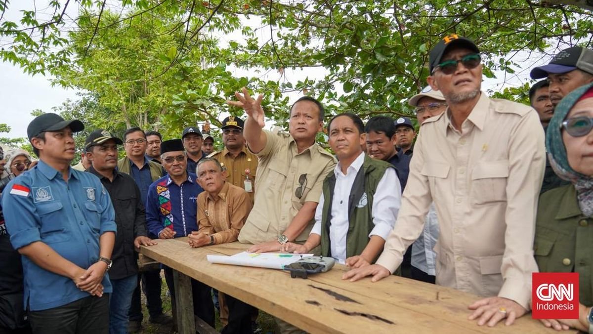 Menhut dan Edhy Prabowo Tinjau Lahan untuk Konservasi Gajah di Aceh