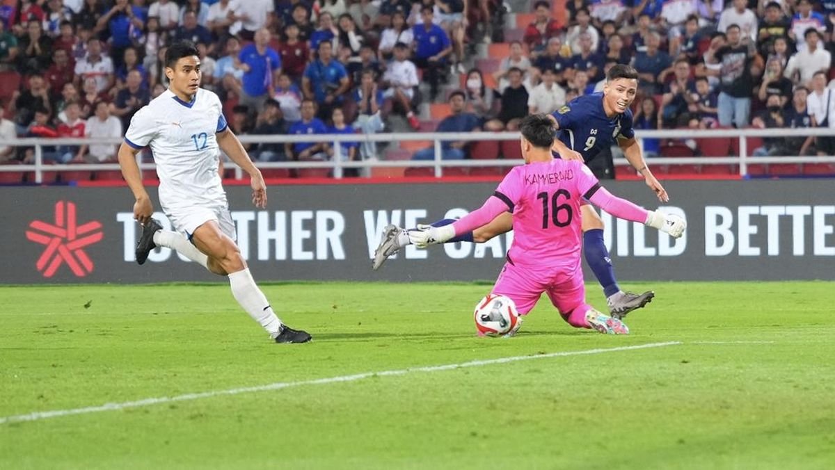 Thailand 2-1 Filipina, Lanjut Babak Tambahan