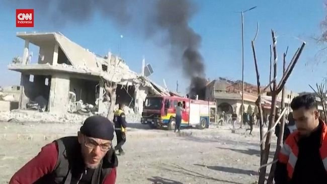 Pedesaan Dekat Aleppo Hancur Kena Serangan Udara Rusia-Suriah