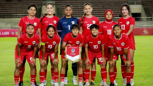 Timnas Putri Indonesia vs Singapura