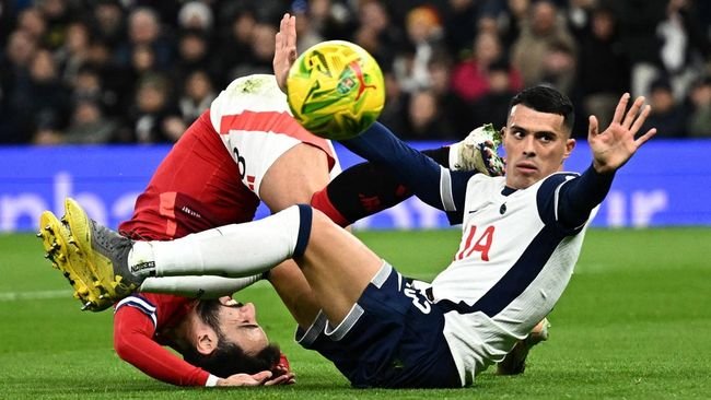 Tottenham Benamkan Manchester United di Carabao Cup