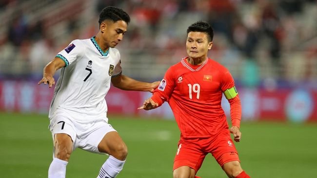 Vietnam Bantai Laos 4-1, Quang Hai Jadi Bintang