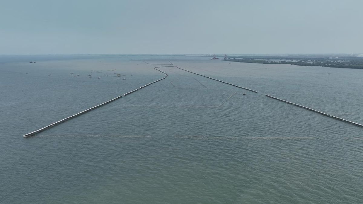 Pagar Laut Misterius 30 KM di Tangerang Bakal Disegel Pemerintah