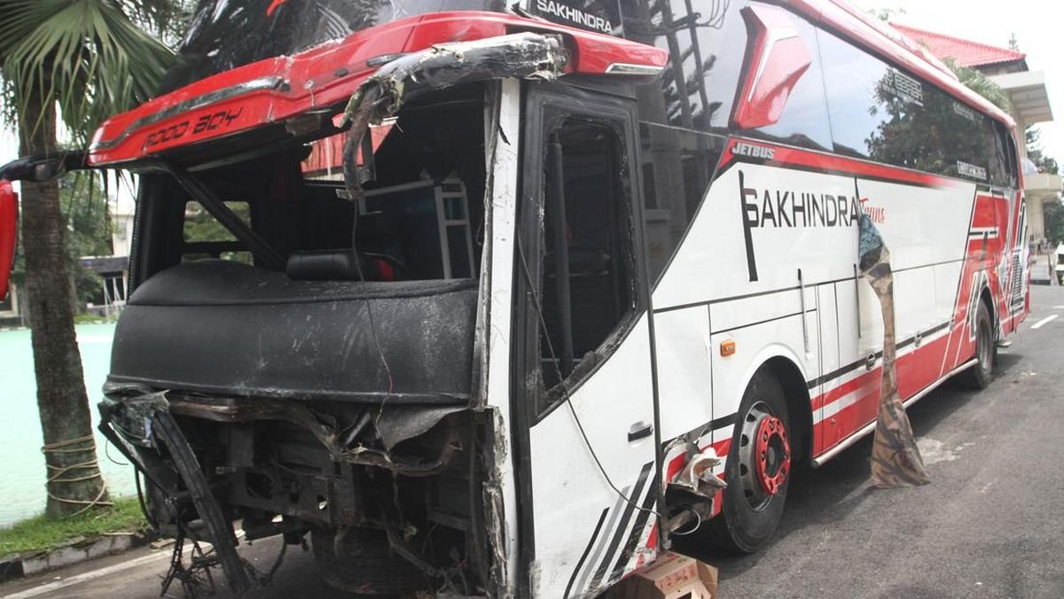 Kampas Rem Bus Kecelakaan Maut di Batu Sudah Rusak