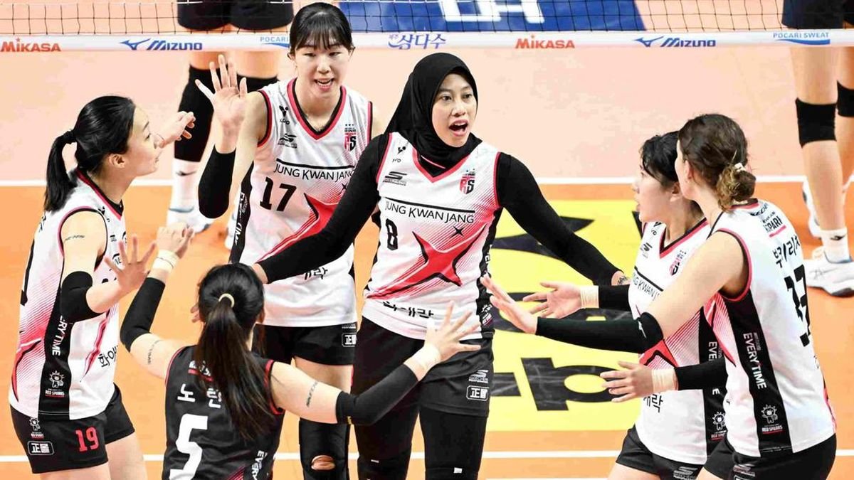 Klasemen Liga Korea Usai Red Sparks Hajar Hi Pass