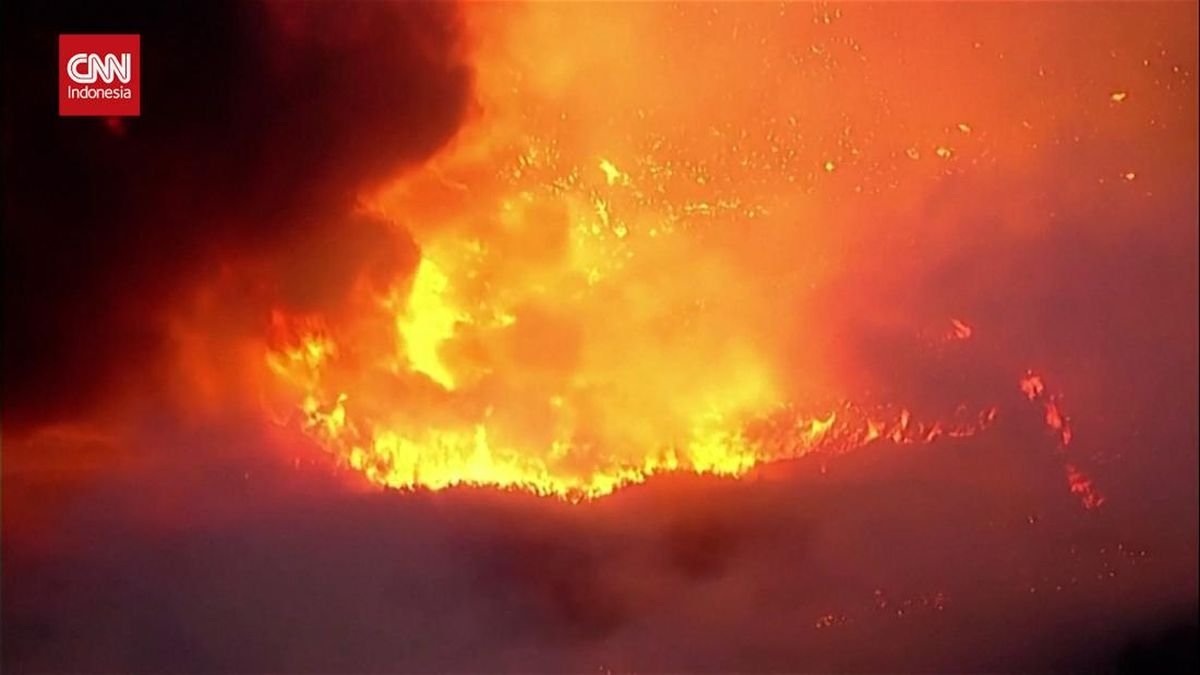 Kebakaran Hutan di Utara Los Angeles, 4 Ribu Ha Lahan Hangus