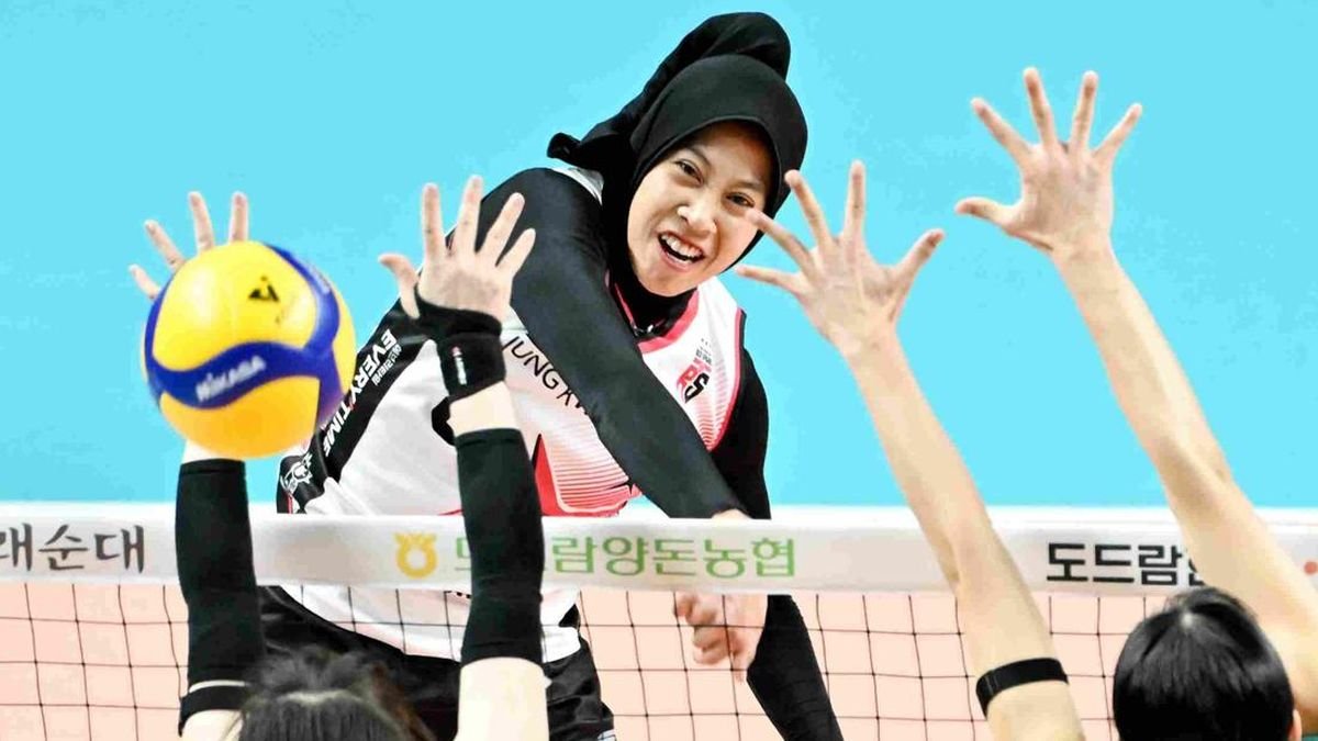 Megawati MVP Putaran 4 Liga Voli Korea