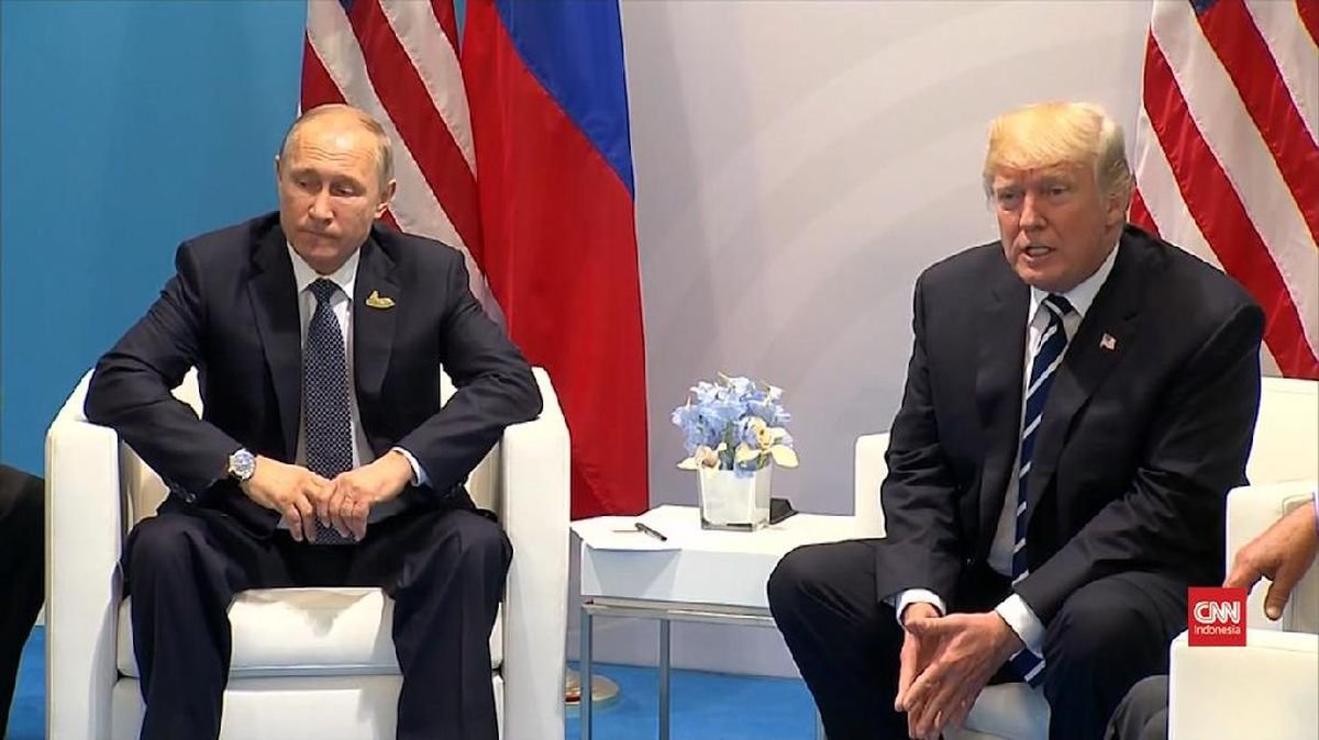 Trump Klaim Putin Minta Segera Bertemu