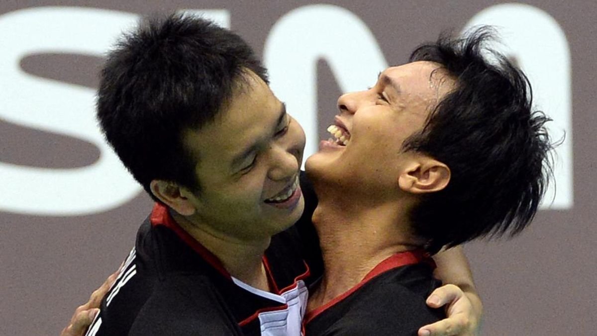 FOTO: Jejak Juara Ahsan/Hendra