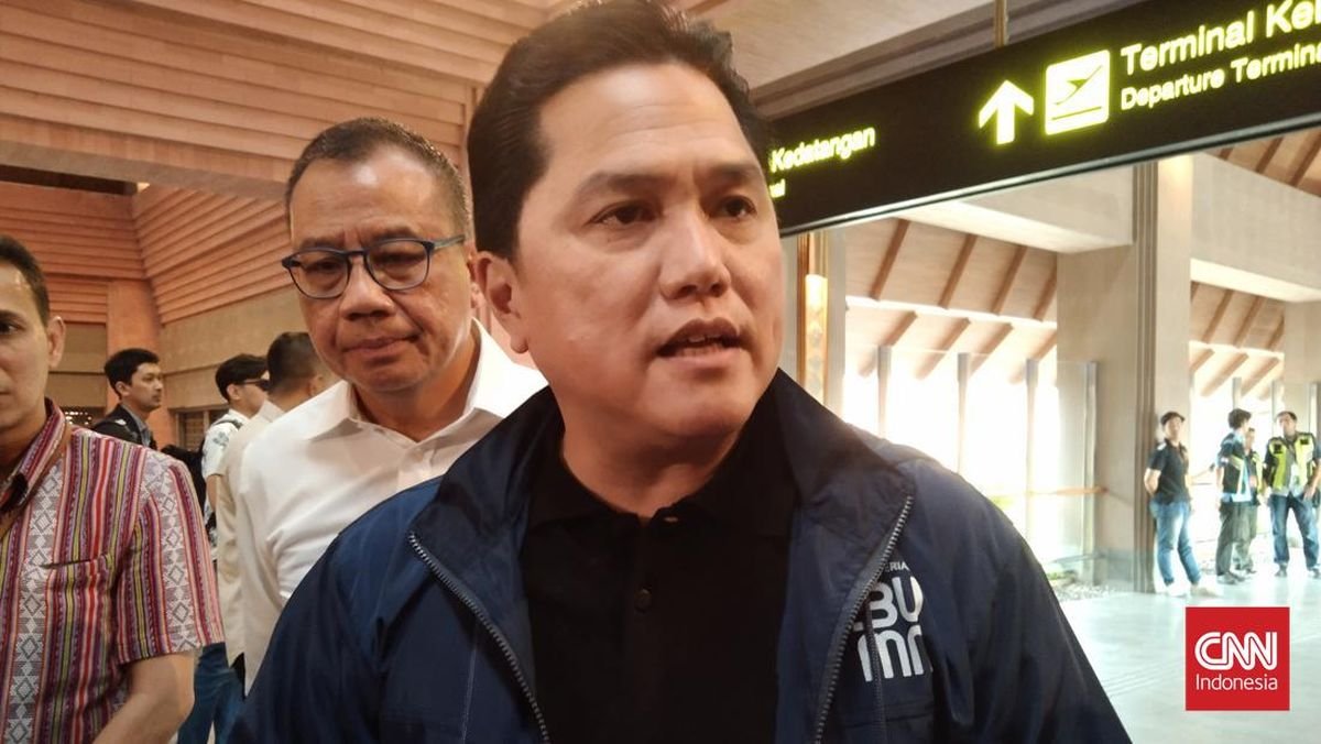 Erick Thohir Tak Masalah Fly Jaya Jadi Pesaing Garuda dan Citilink