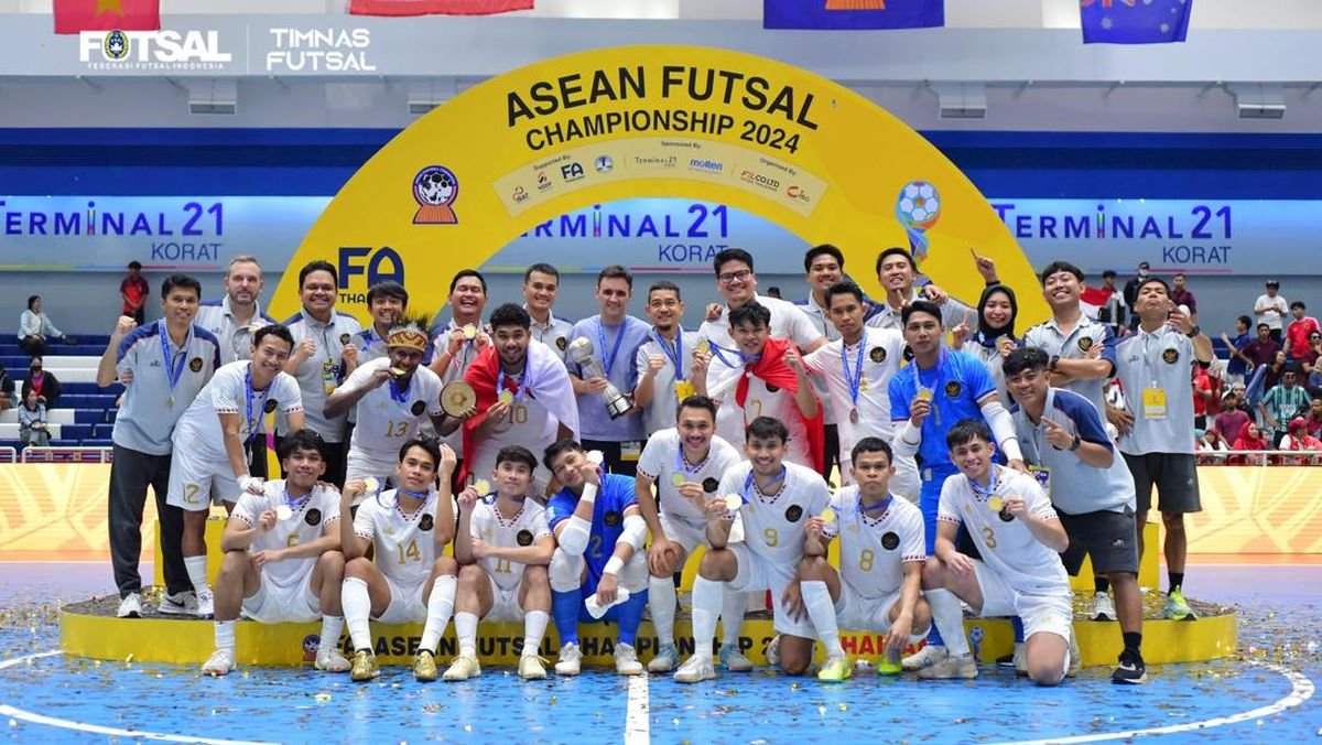 Daftar 16 Pemain Timnas Futsal Indonesia di 4 Nations World Series