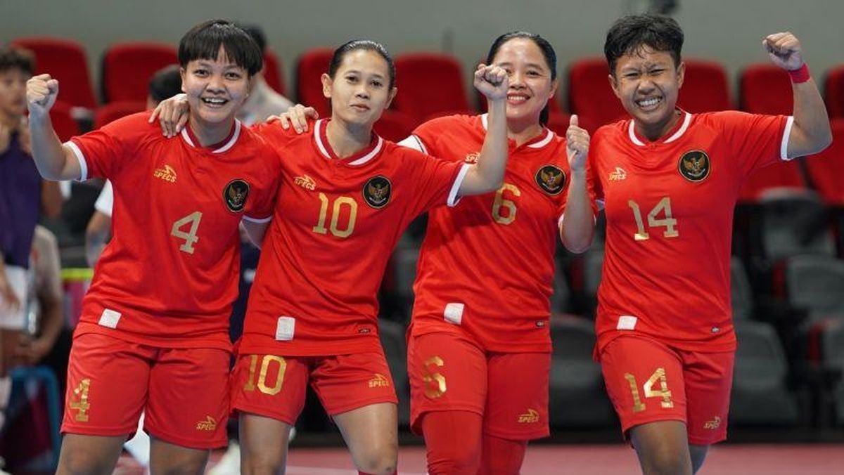 Hasil Kualifikasi Piala Asia Futsal Putri: Indonesia Bantai Hong Kong