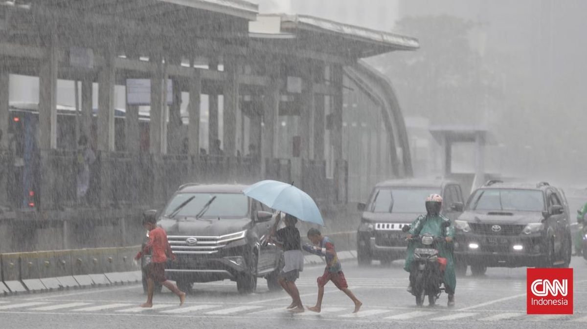 Sejumlah Daerah Potensi Hujan Lebat