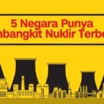 INFOGRAFIS: 5 Negara Punya Pembangkit Nuklir Terbesar