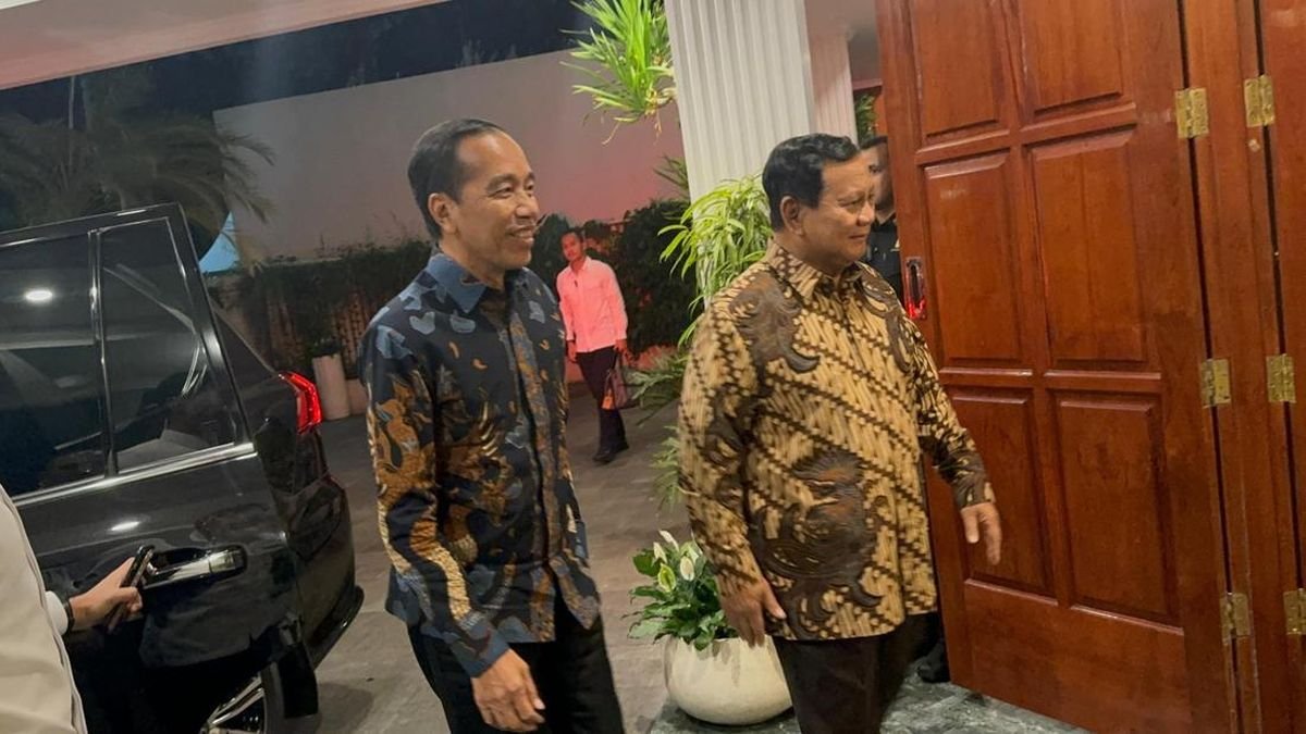 Jokowi Bertemu Prabowo di Jakarta Kemarin