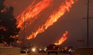 Titik Api Baru Berkobar di Los Angeles, 3.200 Ha Lahan Hangus Sekejap