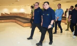 Erick Thohir Optimalkan Pelayanan Haji dan Umrah di Terminal 2F Soetta