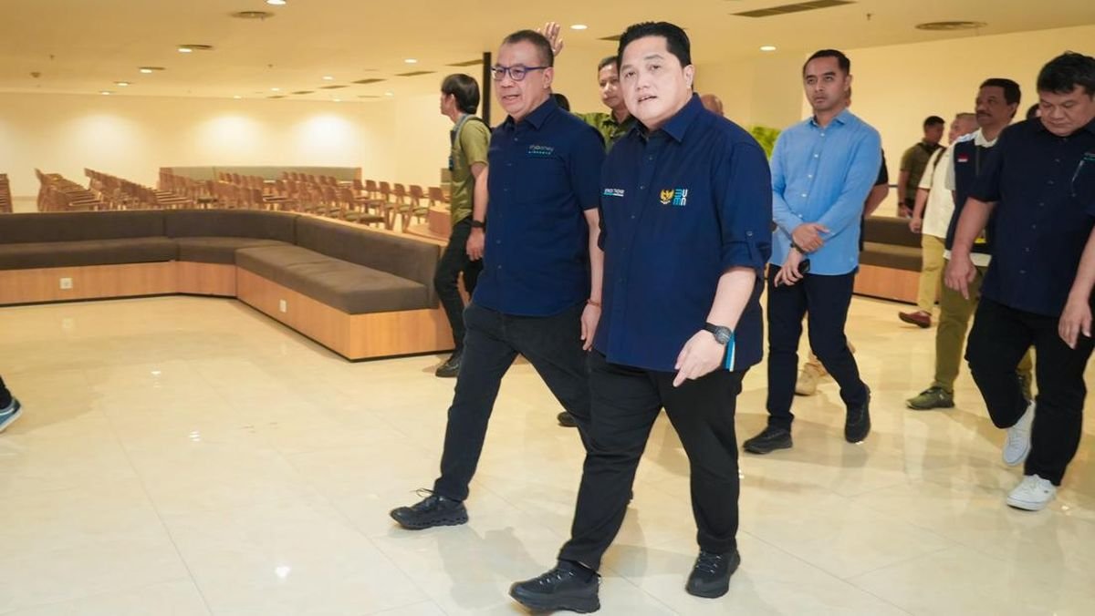 Erick Thohir Optimalkan Pelayanan Haji dan Umrah di Terminal 2F Soetta