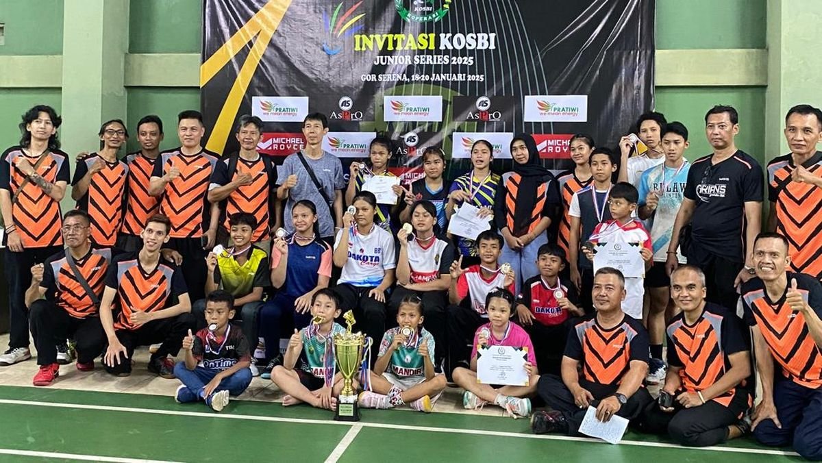 Prestasi Gemilang PB Luluk Hadiyanto di Turnamen Kosbi Junior 2025