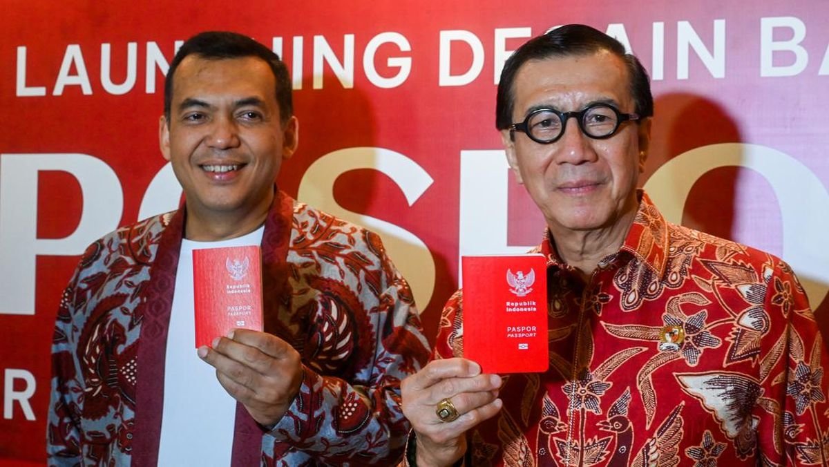 Paspor Desain Baru RI Resmi Dirilis Agustus 2025