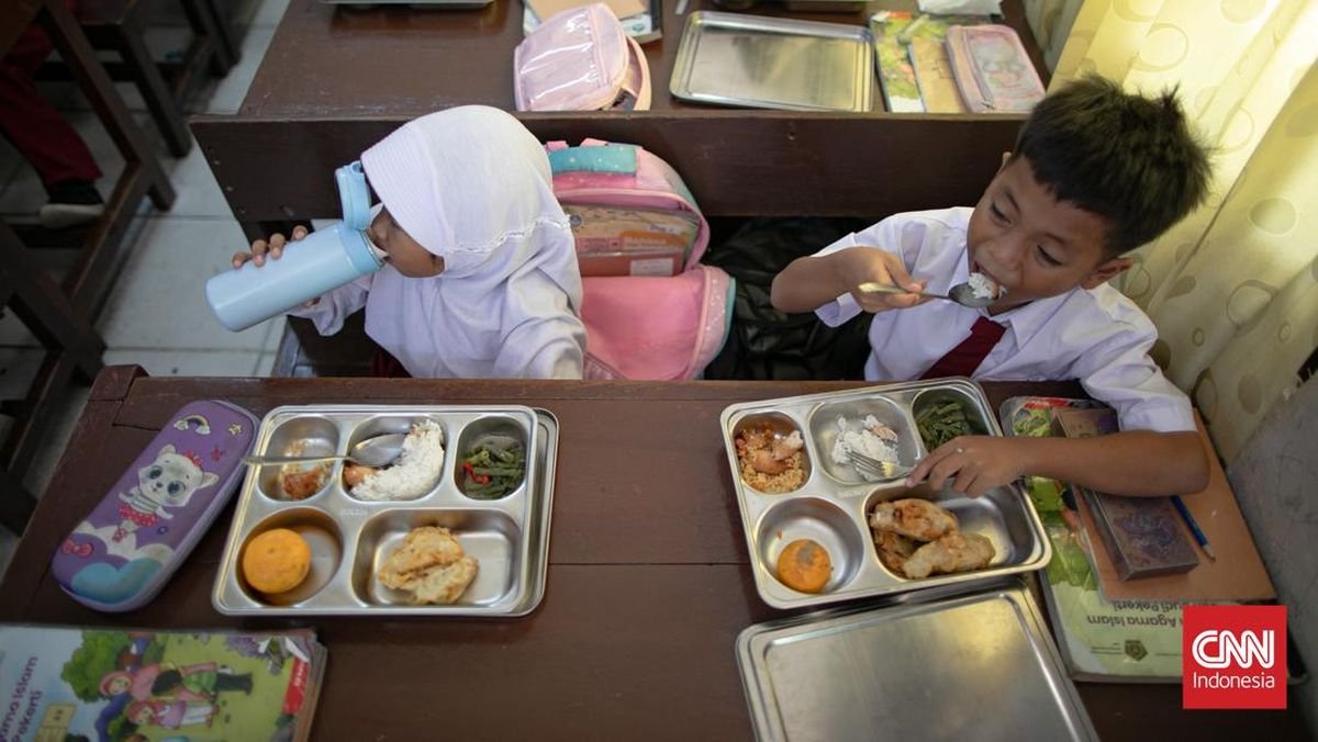 Tak Ada Susu dalam Menu Makan Bergizi Gratis di Jakarta Hari Ini