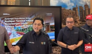 Erick Thohir Buka Suara soal Kans Merger Garuda, Citilink & Pelita Air