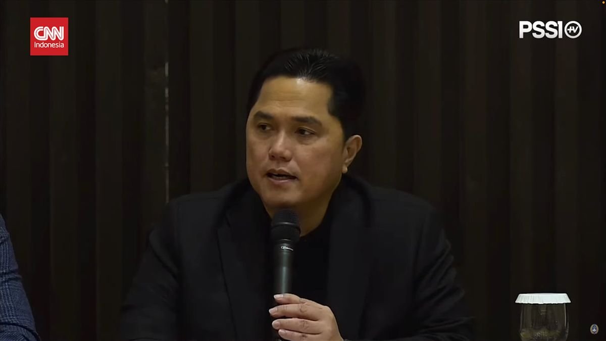 Erick Thohir Umumkan PSSI Pecat STY