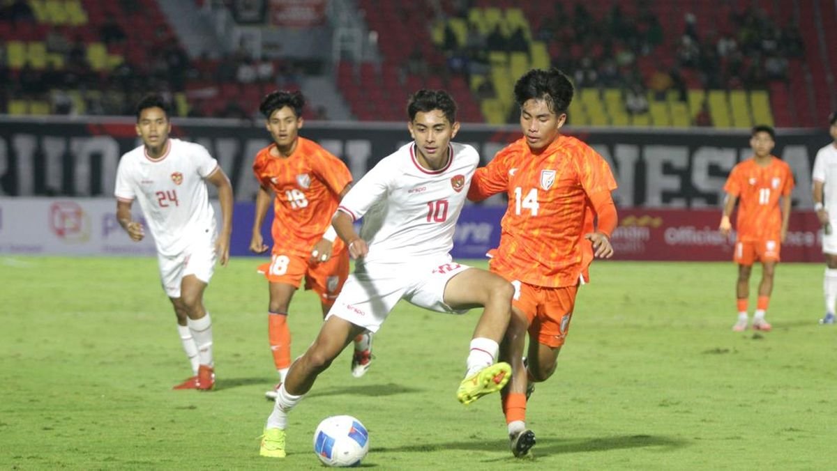 Tampil Dominan, Indonesia Hajar India 4-0