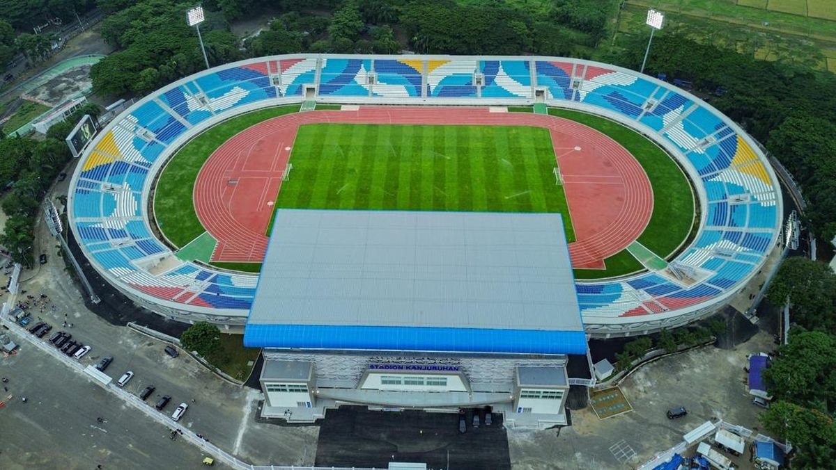 Penampakan Wajah Baru Stadion Kanjuruhan Usai Direnovasi