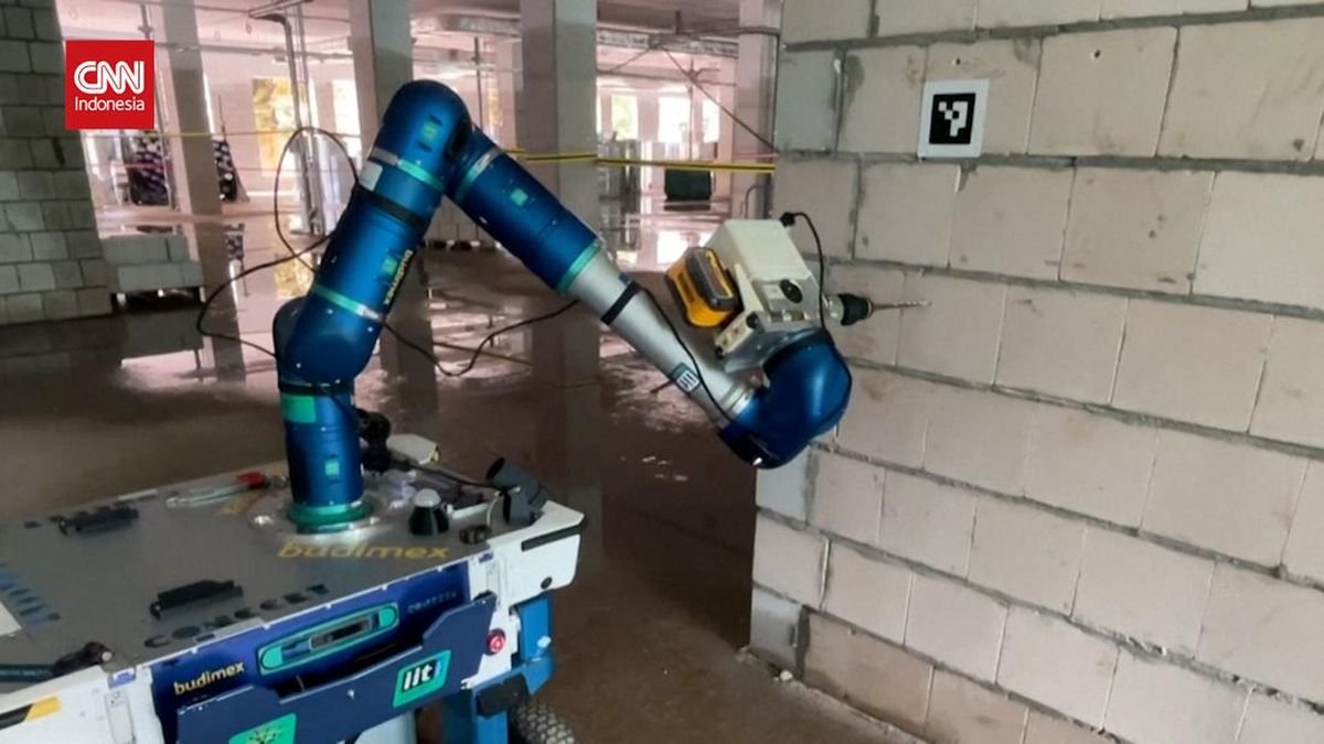 Robot Jadi Kuli Bangunan di Italia